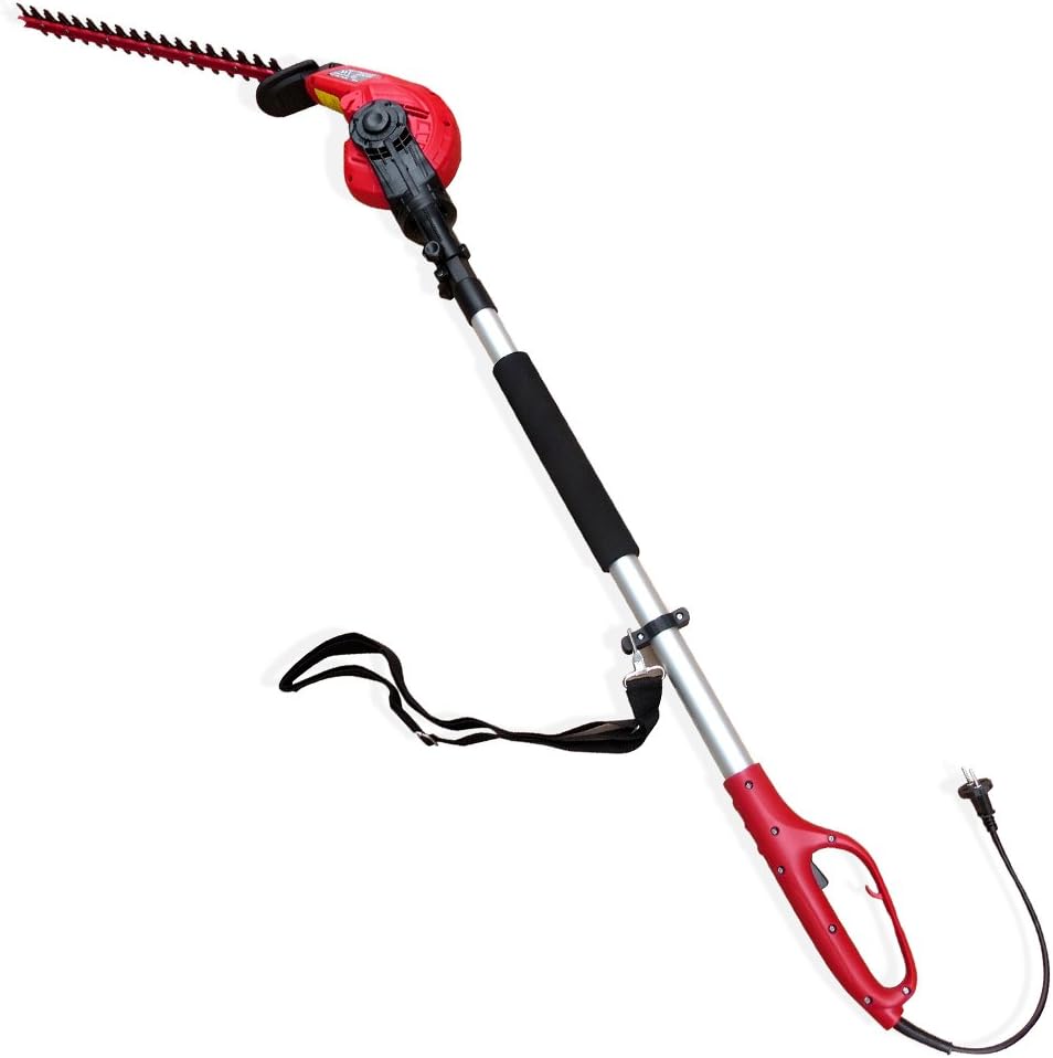 Teleskop Heckenschere Elektro 450W Hochentaster Hecken Trimmer 55cm