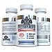 Angry Supplements Testosterone Booster for Men (2 Pack), Monster Test (120 Tablets), Monster PM (60 Capsules) Sleep Aid, Builds Muscle Mass, Both Boost Energy & Sex Drive, All Natural, Made in USA