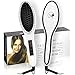 Magnifeko Hair straightening Brush Professional Comb Ceramic straighter for hair styling (white)