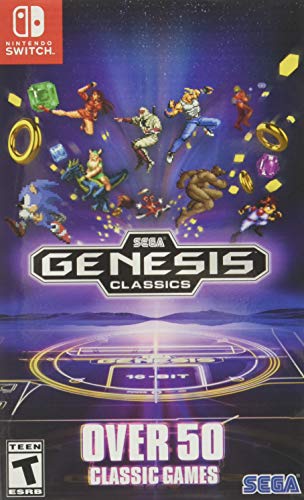 Amazon Com Sega Genesis Classics Nintendo Switch Sega Of America Inc Video Games