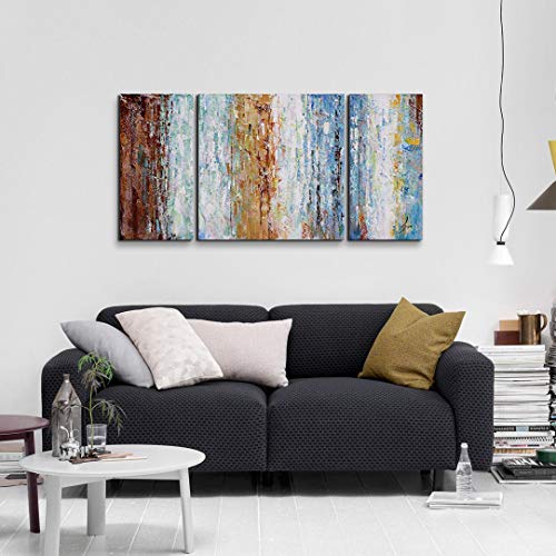 5 Hand+Painted+Gallery+Wrapped+Art+Decoration+24x48inch