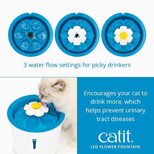 catit flower drinking fountain