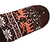 SDBING Women's Warm Cozy Fuzzy Fleece-lined Knee Highs Christmas gift Slipper socks (Brown)