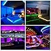 BTF-LIGHTING WS2812B IC RGB 5050SMD Pure Gold Individual Addressable LED Strip 16.4FT 300LED 60Pixel/m Flexible Full Color IP65 DC5V for DIY Chasing Color Project(No Adapter or Controller)