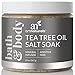 ArtNaturals Tea Tree Foot Soak (20 Oz / 567g) Epsom Bath Salt for Soaking Pedicure Spa Tub - Fights Athletes Foot and Nail, Helps to Soften Calluses with Heat and Massage - Essential Oil