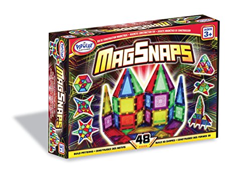 Popular Playthings MagSnaps Set (48 pieces)