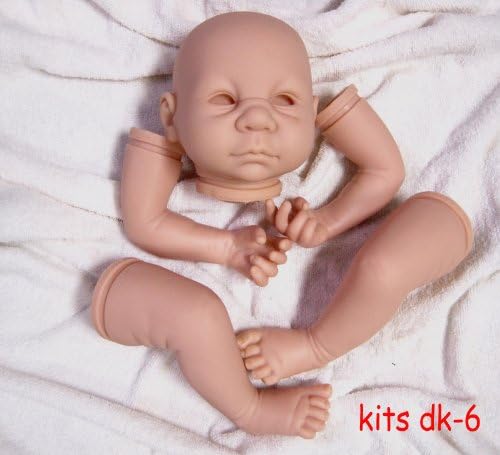 Lifelike soft vinyl reborn doll kits(dk-6)