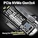 INDMEM 512GB SSD NVMe PCIe 3D TLC NAND Flash Hard Drive 512G Upgrade for MacBook Pro, MacBook Air, iMac, Mac Pro, Mac Mini