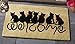 Collections Etc Welcome Kitties Front Door Mat