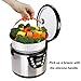 Instant Pot Accessories 6 or 8 qt Steamer Basket, Aiduy Stainless Steel Strainer Steamer Insert Vegetable Steamer Basket Egg Rack Stand with Premium Silicone Handle for Pressure Cooker and Pots
