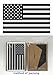JIAYI American Subdued Flag Sticker Tactical Military Sticker/American Flag car Decal/Truck Decals/4