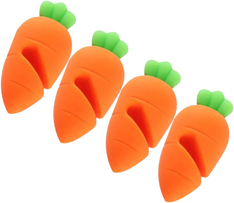 UPKOCH 4pcs Spill-proof Lid Lifter Lid Stand Silicone Heat Resistant Holder Keep The Lid Open Great Cooking Helpers Decoration for Kitchen Restaurant Cooking: Kitchen & Dining