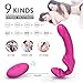Vibrating Strapless Strap on Dildo Vibrator Sex Toys – Adorime Silicone Rechargeable Remote Control Female Clitoris Stimulate Adult Toy G-Spot Massager for Lesbian and Women