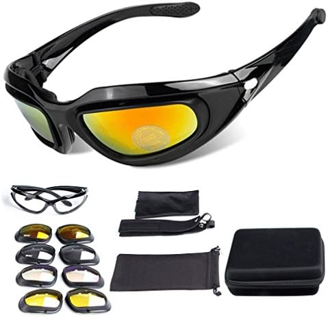Tactical Goggles,Handfield CS War Game Motorcycle Running Cycling Fishing Golf Glasses