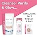 Himalayan Salt Pink Fine 4.4 lbs 2 Pack(FINE for Bathing in 2 x 2.2 lb resealable pouches)