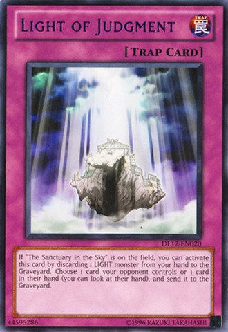 Yu-Gi-Oh! - Light of Judgment - Purple (DL12-EN020) - Duelist League 2011 Prize Cards - Promo Edition - Rare