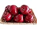 Sweet Family SFamily 10pcs Decorative Red Delicious Apples Artificial Plastic Fruits Home Desk Tables Decor