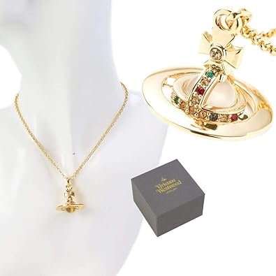 Amazon Co Jp ヴィヴィアンウエストウッド Vivienne Westwood ネックレス メンズ レディース タイニーオーブペンダント ゴールド Tiny Orb Pendant Gold シューズ バッグ