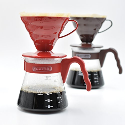 Hario Pour Over Coffee Starter Set Coffee Dripper Set Dripper, Glass