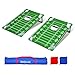 GoSports Portable PVC Framed Cornhole Toss Game Set with 8 Bean Bags and Travel Carrying Case - Choose Your Style