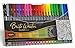 Premium Ultra Fine Markers, Brite Writer Tri-Liner 0.4 mm, 24-Pack, Fineliner, Ultra-fine pens, non-toxic, brilliant water-based inks, fade-resistant, metal clad tip, ergonomic comfort-barrel grip