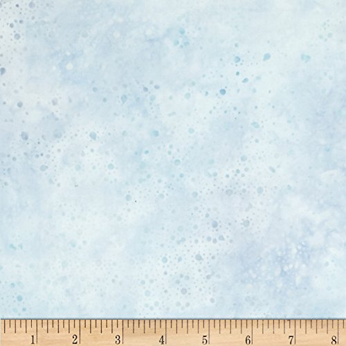Batavian Batiks Mini Dots Light Blue Fabric