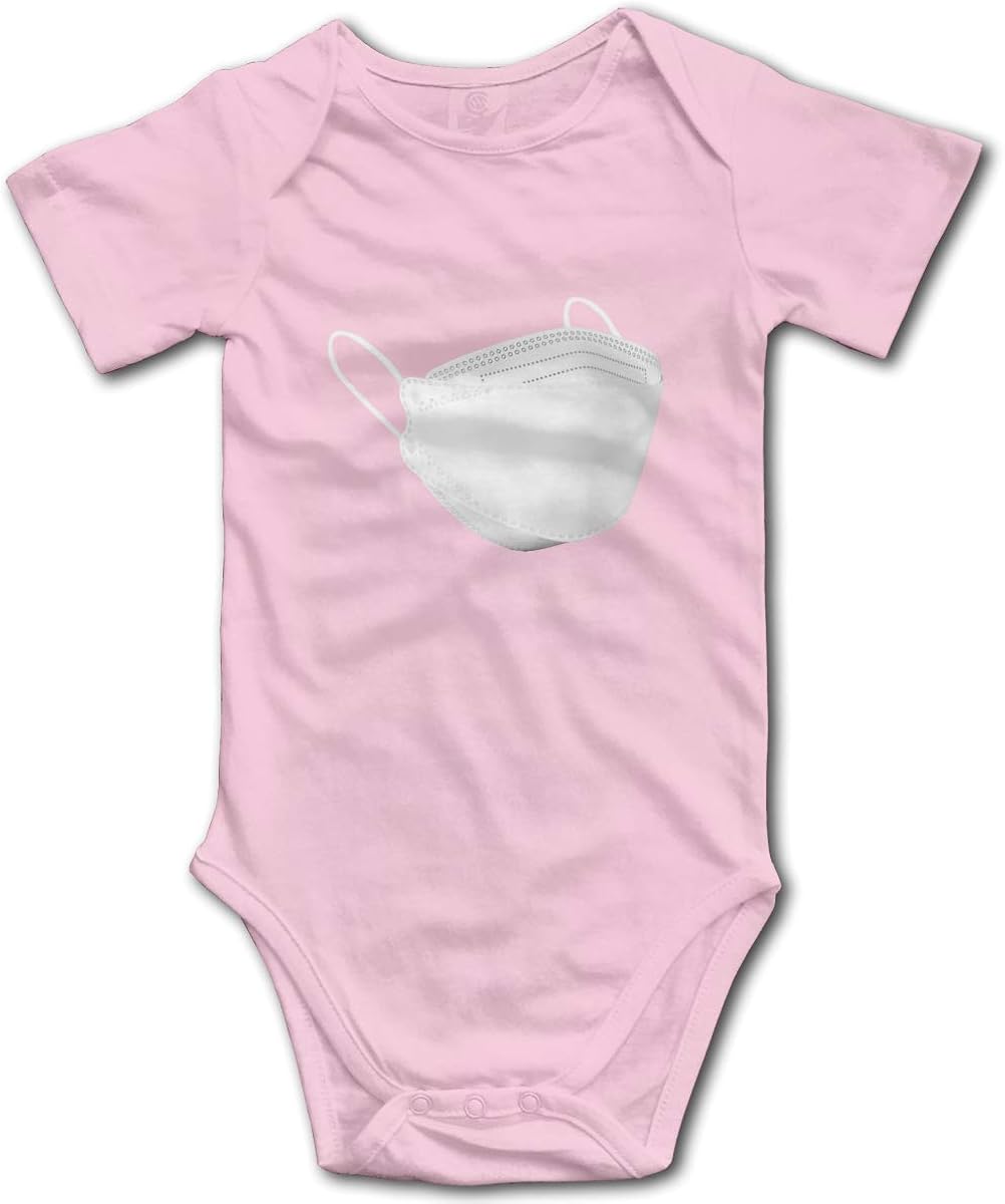 Retrom-Market Super Breathable 100% Cotton Baby Newborn Onesies Comfy Short Sleeve Bodysuit