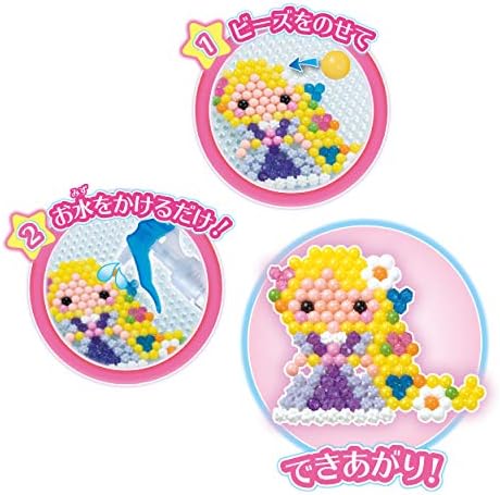 Amazon アクアビーズ ディズニープリンセス キラ もこ ドレスセット メイキングトイ おもちゃ