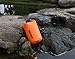 MARCHWAY Floating Waterproof Dry Bag 5L/10L/20L/30L, Roll Top Dry Sack for Kayaking, Rafting, Boating, Swimming, Camping, Hiking, Beach, Fishing, Skiing, Snowboarding (Deep Orange, 20L)