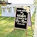 Chalkboard Sign, Chalkboard Easel, Extra Large 40
