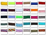 FeetPeople Curly (or Twister) Shoelaces, 1/2/3 Pair, Various Colors