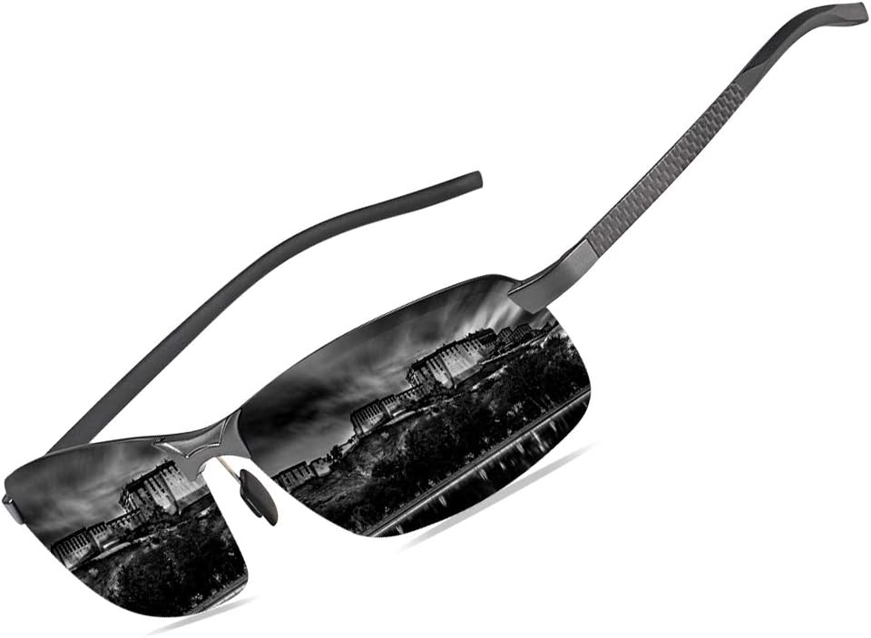 Bircen Fashion Driving Polarized Sunglasses for Men UV400 Protectionย Menโs Sports Fishing Golf Sunglasses