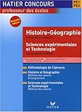 Histoire et GÃ©ographie, composante majeure, sciences expÃ©rimentales et technologie, composante by 