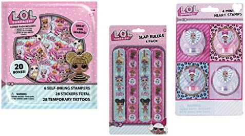 LOL Surprises Valentines Day Combo Pack, Stampers, And Snap Bracelets