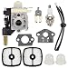 RB-K84 Carburetor for Echo PE-265 PPT-265 PAS-265 SHC-265 HCA-265 SRM265 SRM265S SRM265T SRM265U Trimer Weedeater with Air Filter Fuel Repower Kit