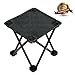 Garne T Mini Portable Folding Stool,Outdoor Folding Chair for Camping,Fishing,Travel,Hiking,Garden,Beach, Quickly-Fold Chair Oxford Cloth with Carry Bag