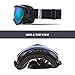 OutdoorMaster Kids Ski Goggles - Helmet Compatible Snow Goggles for Boys & Girls with 100% UV Protection