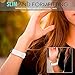 MoKo Fitbit Charge 2 Band, Soft Silicone Adjustable Replacement Sport Strap Band for 2016 Fitbit Charge 2 Heart Rate + Fitness Wristband, Wrist Length 5.70