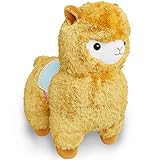 ED&TY Llama Stuffed Animal - Plush Animal Toy, Adorable & Cuddly - Perfect Friend for Your Child - Ultra-Soft - Calms & Soothes - Hypoallergenic, Cotton, Safe, Stuffed Toy Animals