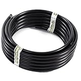Raindrip 052005P 1/2-Inch by 50-Feet Black Poly Drip Watering Hose