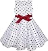 Sunny Fashion Big Girls' Dress Wine Red Dot Tulle Pageant Unique Design 7-8