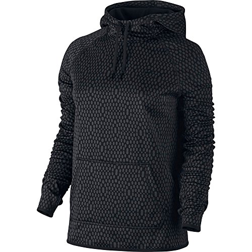 Nike Women's Therma All Time Mirror Mesh Pullover Hoodie
