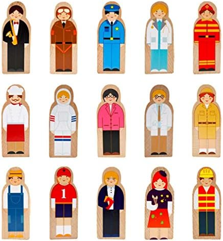 Little Professionals Wooden Character 