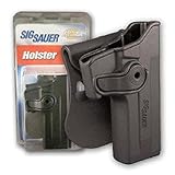 SigTac Paddle Retention Holster for P226 w/Rail, Black Polymer