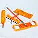 Easy Magic Floor Mop Multi Action Microfiber Flip Mop Damp/dry All Surface Mop with 3 Head and 1 Pad for Free-yellow Floor Cleaner Floor Broom