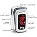 Ankovo Pulse Oximeter Fingertip Blood Oxygen Saturation Monitor Pulse Rate and SpO2 level with batteries