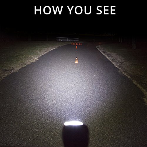 Cycle Torch Night Owl USB Rechargeable Bike Light Set, Perfect Commuter Safety Front and Back Bicycle Light LED Combo - Free Bright Tail Light - Compatible with Mountain, Road, Kids & City Bicycles - Thumbnail 2