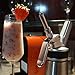 Stainless Steel Whipped Cream Dispenser - you get 3 Decorating Nozzles Cream Whipper 1 pint Gourmet Whip Culinary Easy Instructions N2O Cartridges (Not Included).