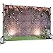 Maijoeyy 7x5ft Garden Flower Backdrop Brick Wall Grass Color Flower Backdrop for Birthday Party Baby Shower Decoration Backdrops for Photography