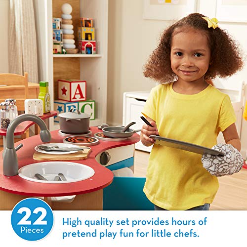 1 Melissa+Doug+22+Piece+Kitchen+Accessories